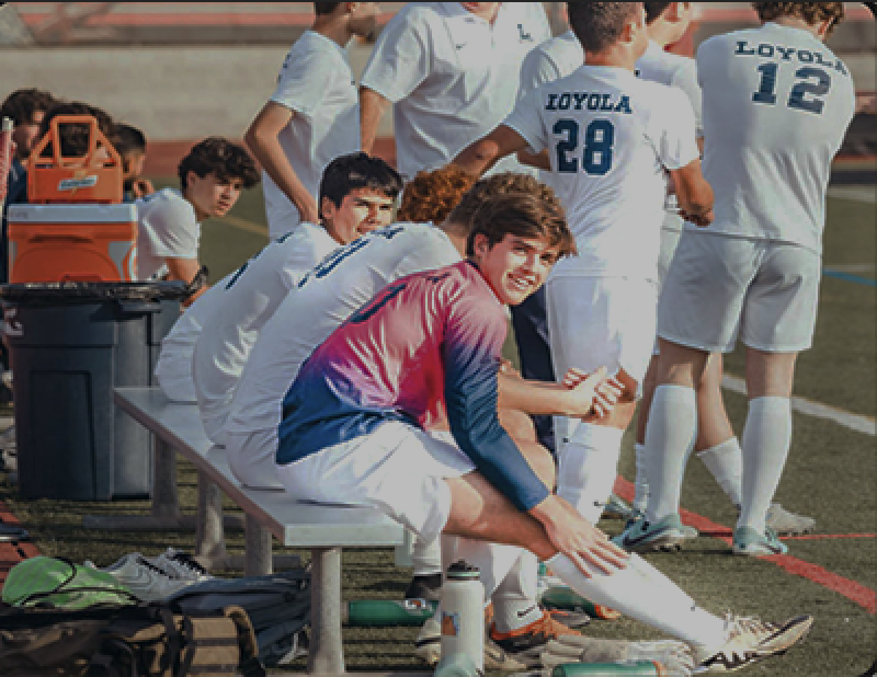 CUBS SUBBING IN during a scrimmage against PVHS